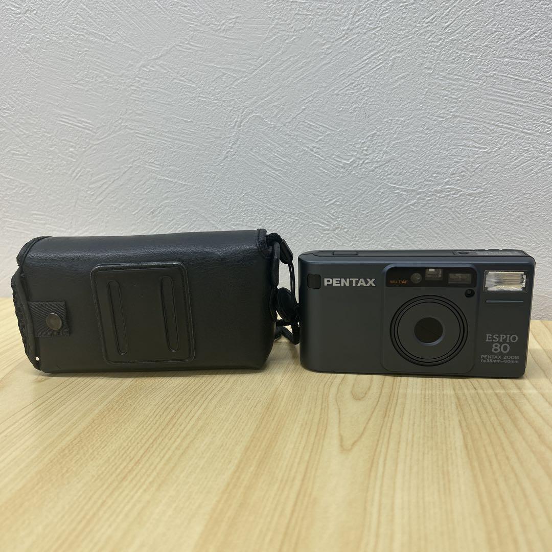 美品　PENTAX ESPIO 80 コンパクトフィルムカメラ　完動品 完動品 PENTAX espio 80 zoom 75years フィルムカメラ
