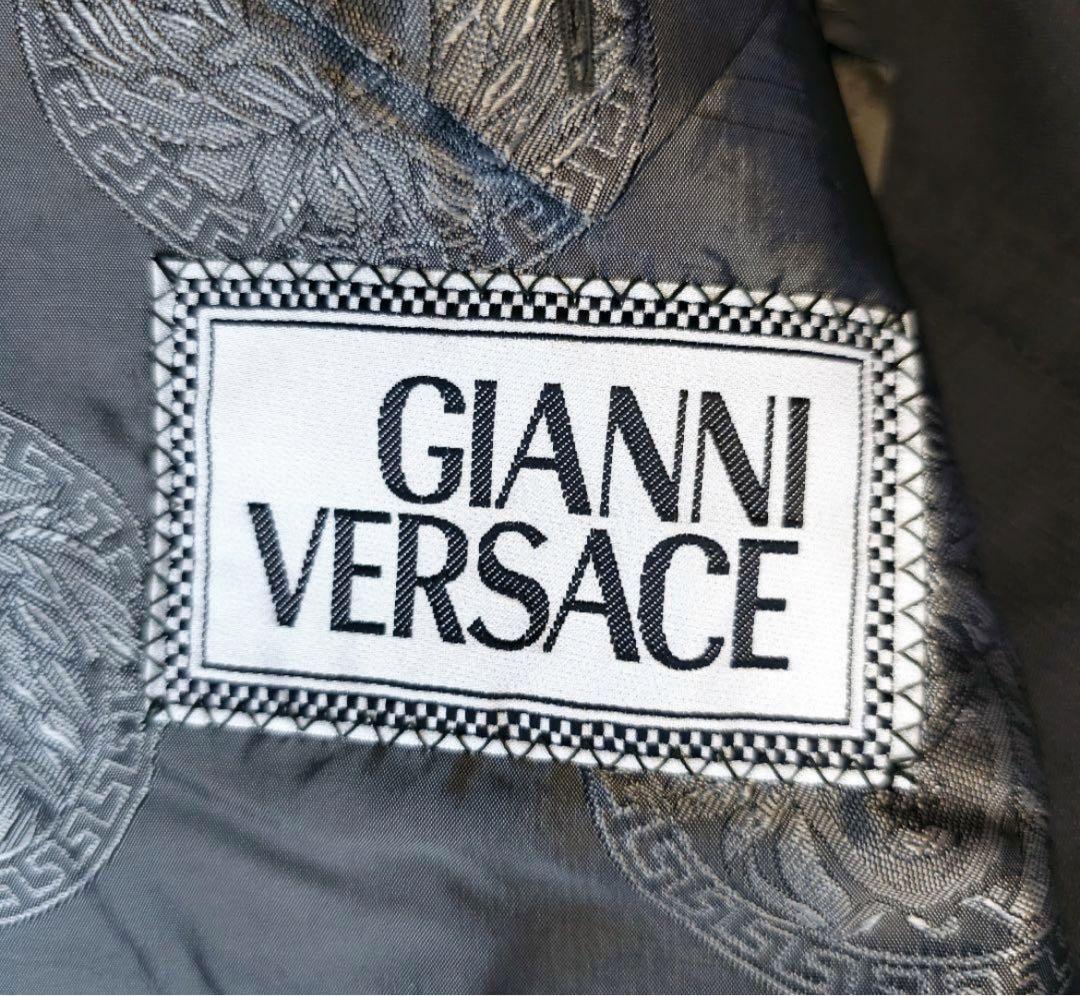 最終値下げ美品ヴェルサーチ ダブルセットアップ メドゥーサ柄VERSACE XL