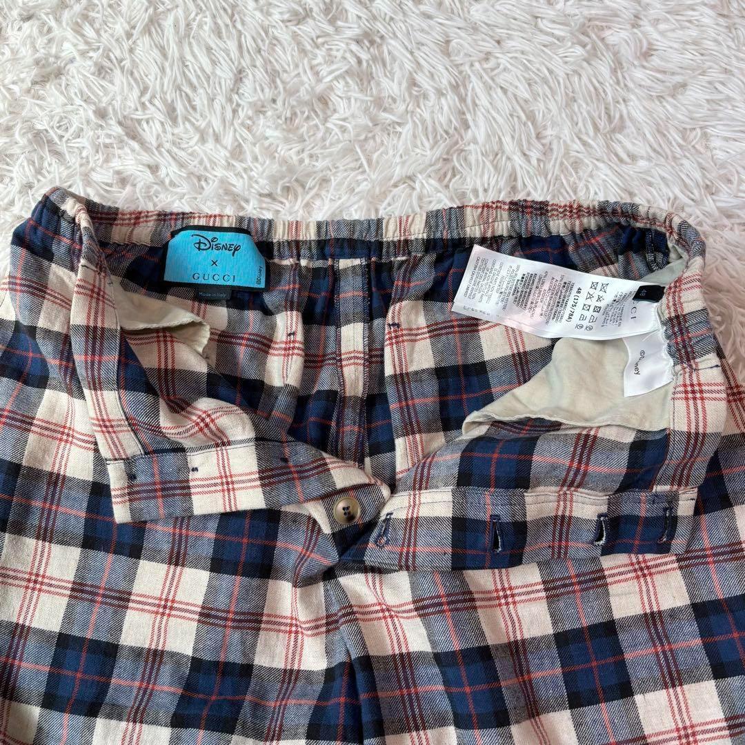 国内発送 ✨未使用級 限定品✨グッチ×ディズニー リネン ハーフパンツ パンツ
