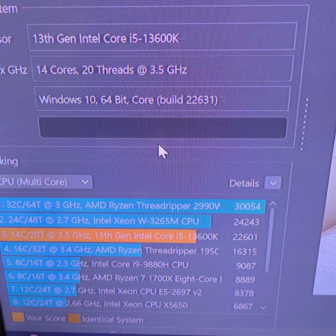 CPU i5 13600k