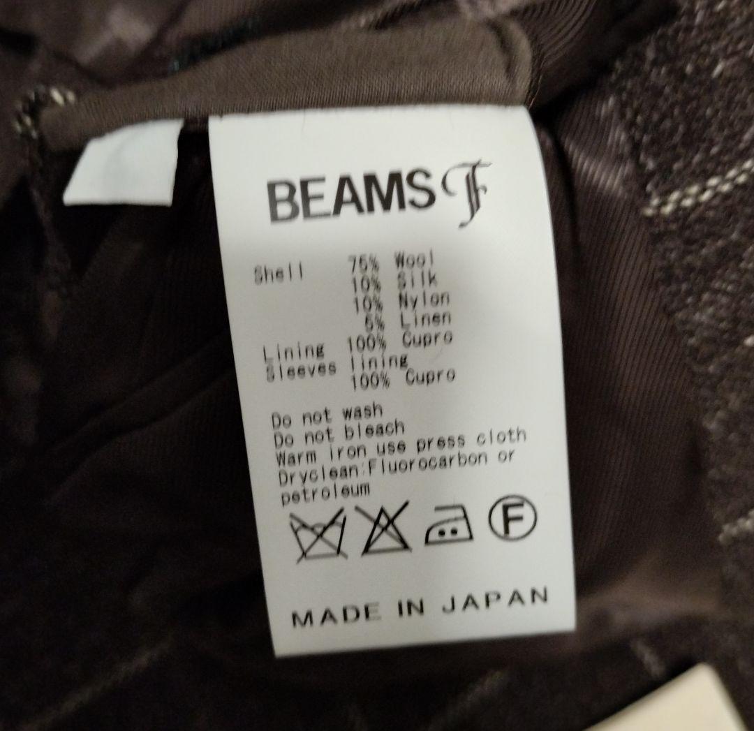 BEAMS F イタリア生地 ウィンドーペーンジャケット