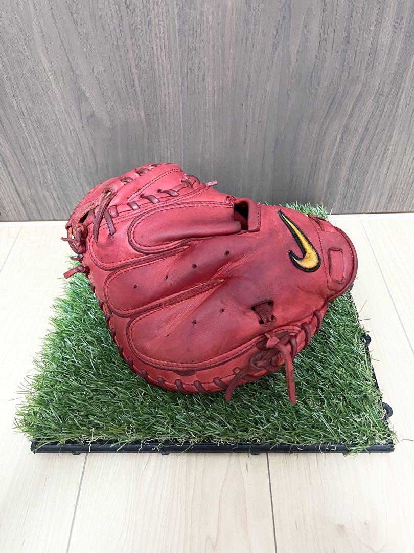 廃盤品！城島型　ナイキ少年軟式　野球キャッチャーミット