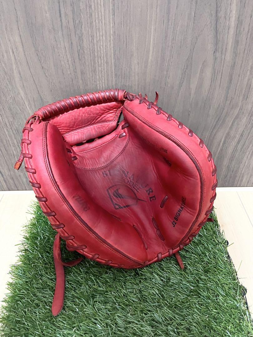 廃盤品！城島型　ナイキ少年軟式　野球キャッチャーミット