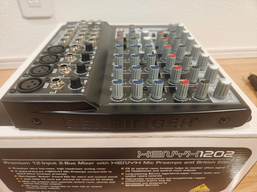 Behringer xenyx 1202 アナログ・ミキサー