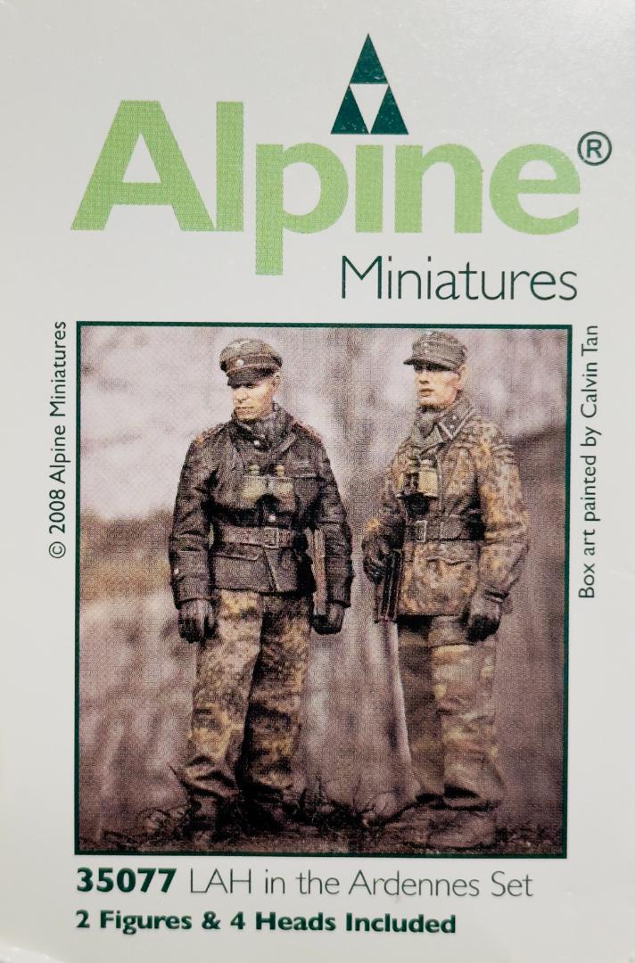 アルパインミニチュア 1/35 ヨアヒム・パイパー と将校セット