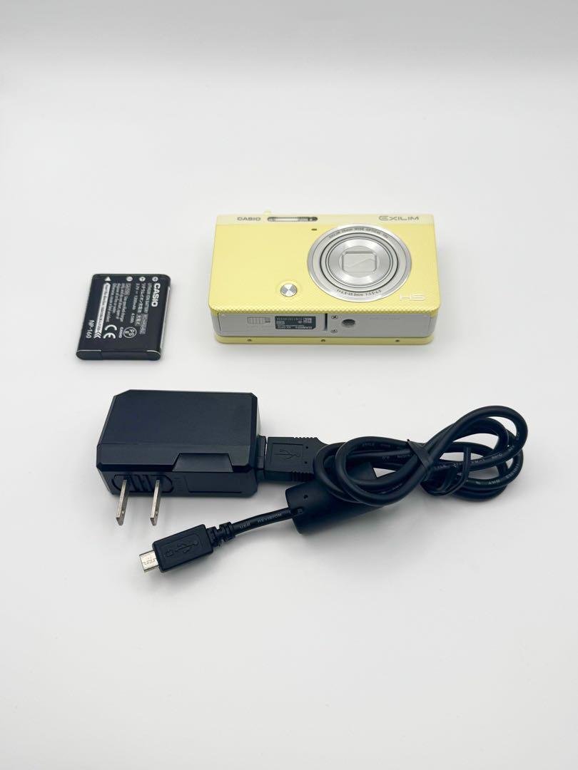 希少！！【動作確認済み】CASIO EXILIM EX-ZR70 イエロー