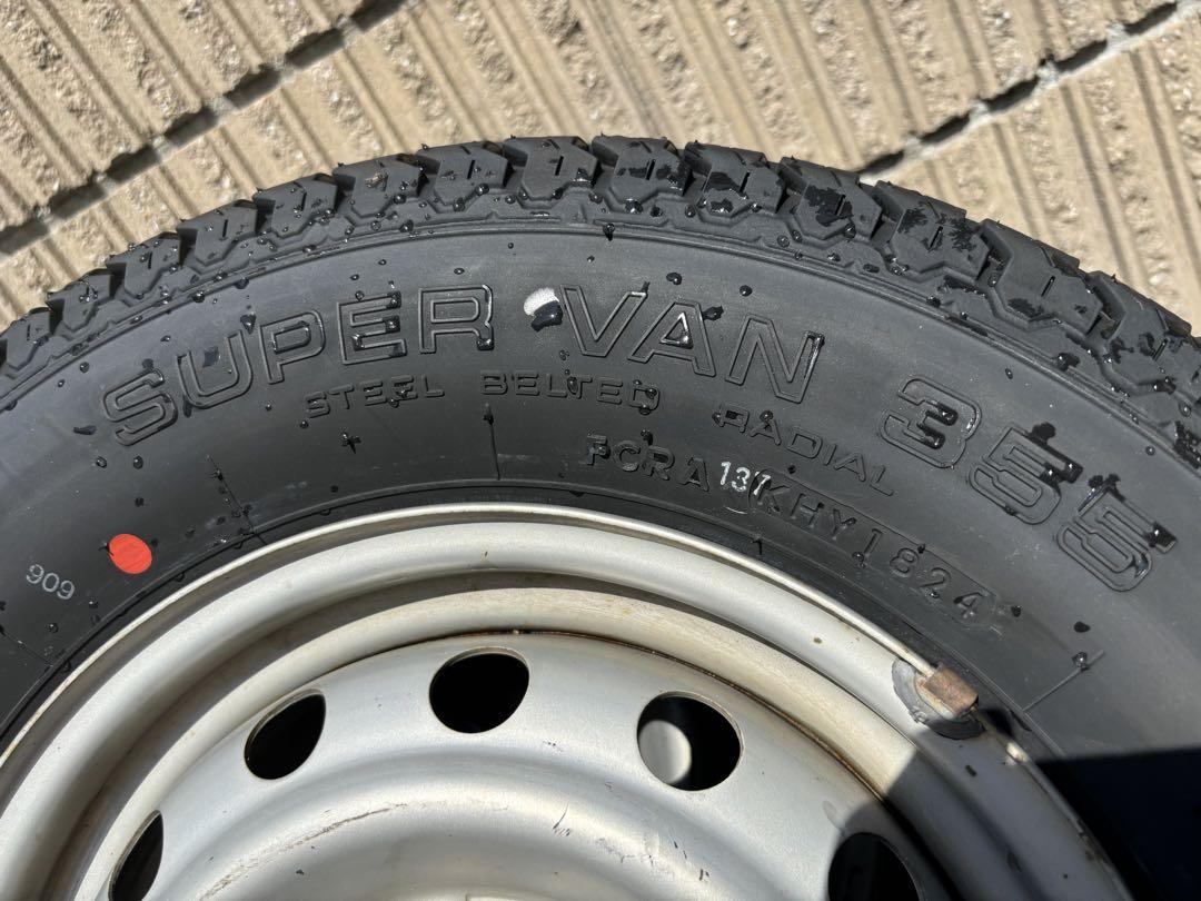フリ様専用 ヨコハマ k355 145R12 6PR LT 24年製新品 画像4