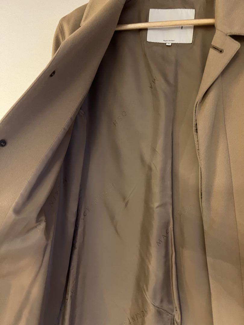 MACKINTOSH ステンカラーコート 38サイズ ベージュ