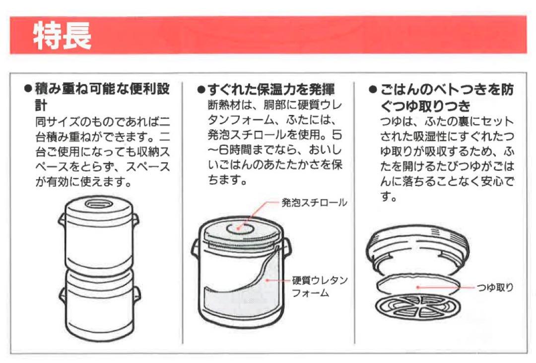★新品未使用　訳アリ★タイガー魔法瓶  2升2合 保温専用ステンレスジャー