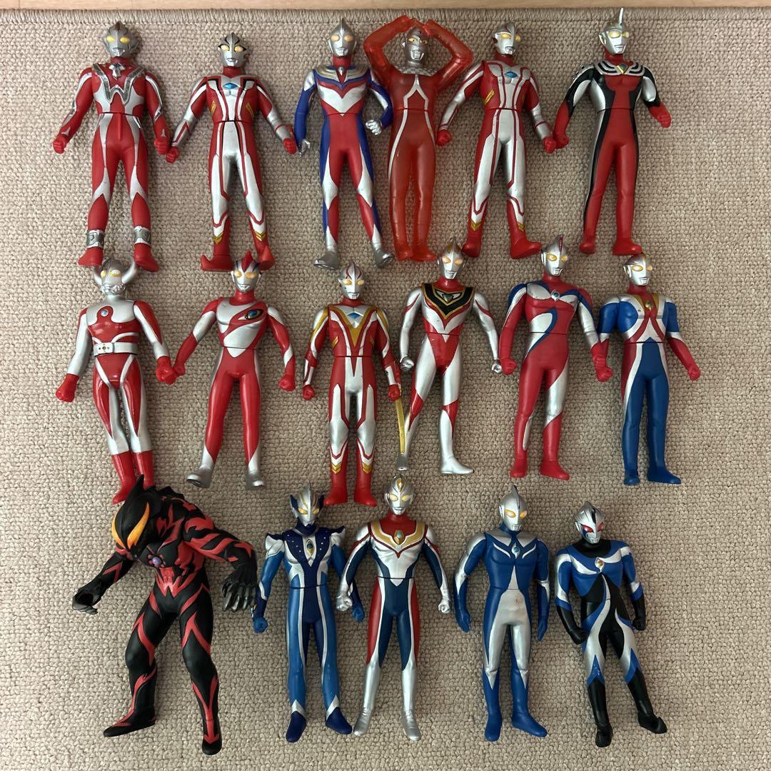 ウルトラマン　ソフビ■16体セット ウルトラマンシリーズ ソフビ 16体まとめ売り - 特撮お 得 な