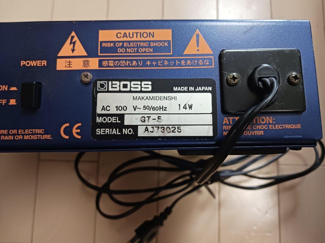 BOSS  GT-5 ギター用マルチエフェクター 難あり