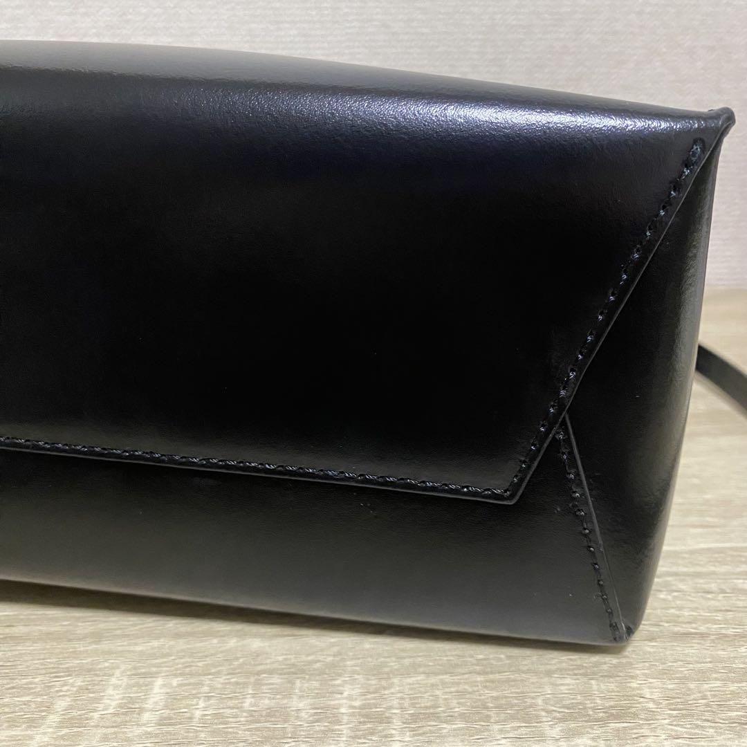 【MARNI】ブラック レザー製 Museoミニバッグ