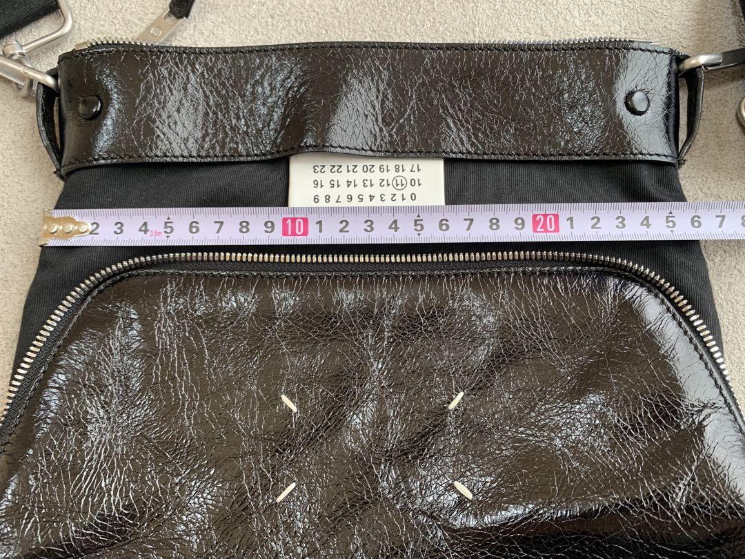 美品 MaisonMargiela マルジェラ ショルダーバッグ 黒