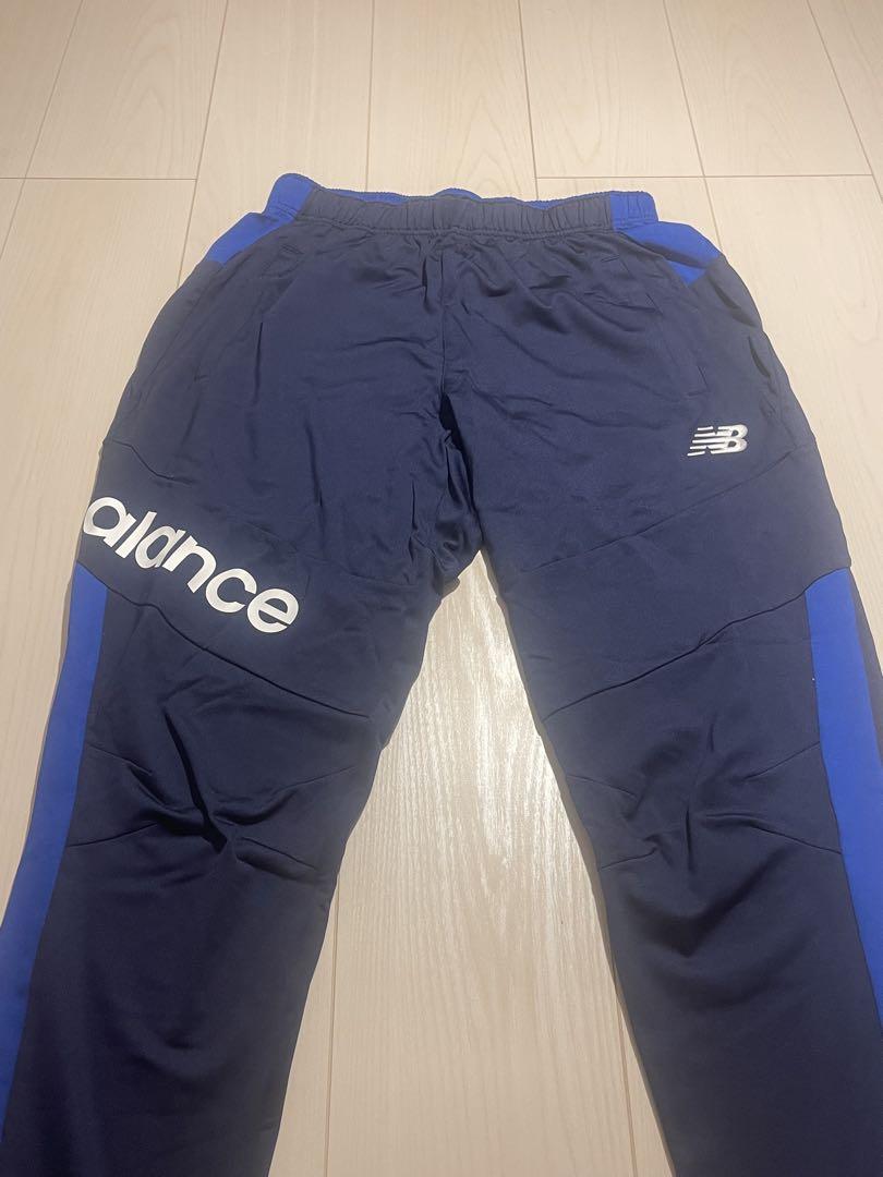 上下セット❗️new balance ピステ・ウィンドブレーカー ネイビー/ブルー