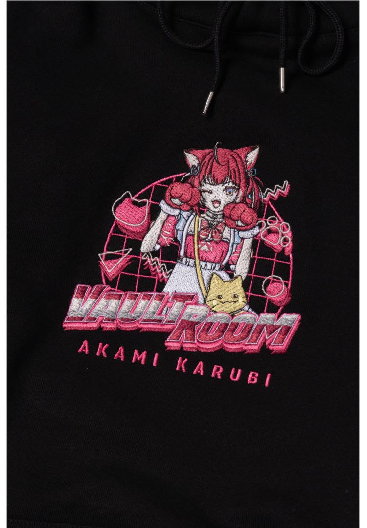 AKAMI KARUBI HOODIE / BLACK