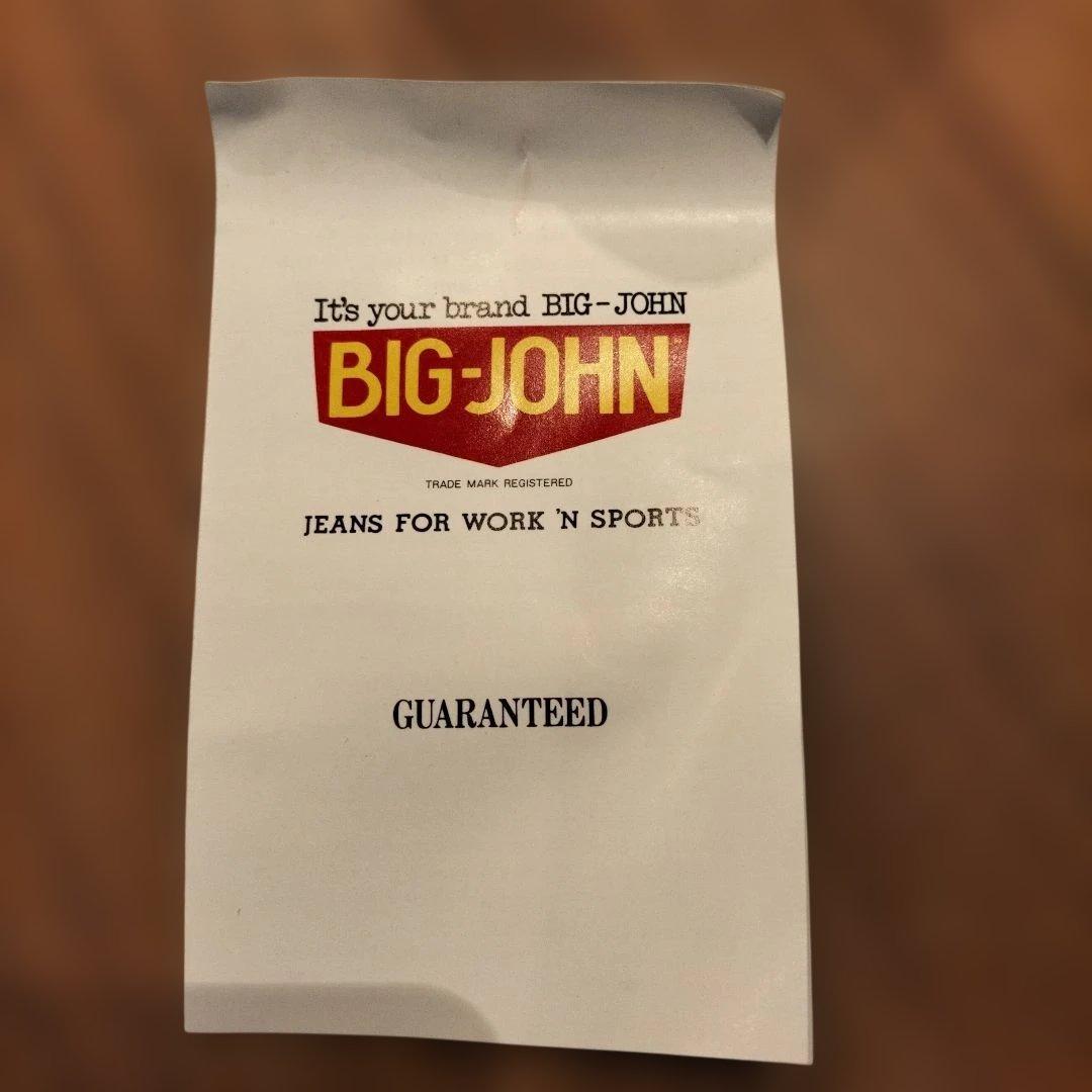 デッドストック BIG JOHN フレア デニム 31 USA製 TALON デッドストック BIG JOHN フレア デニム 31 USA製 TALON