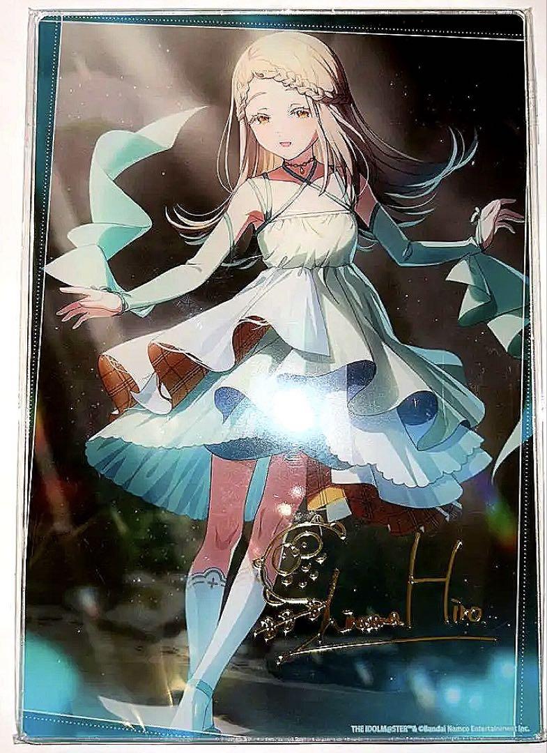 学園アイドルマスター　サイン入りアクリルアートパネル　篠澤広
