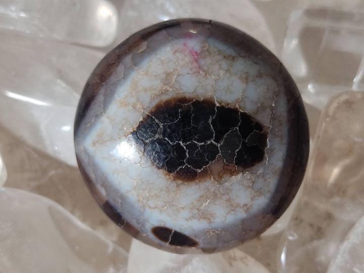 新品正規品  チベットジービーズ 西蔵天珠 至純天珠 火供龍紋天然龍眼羊眼 その他