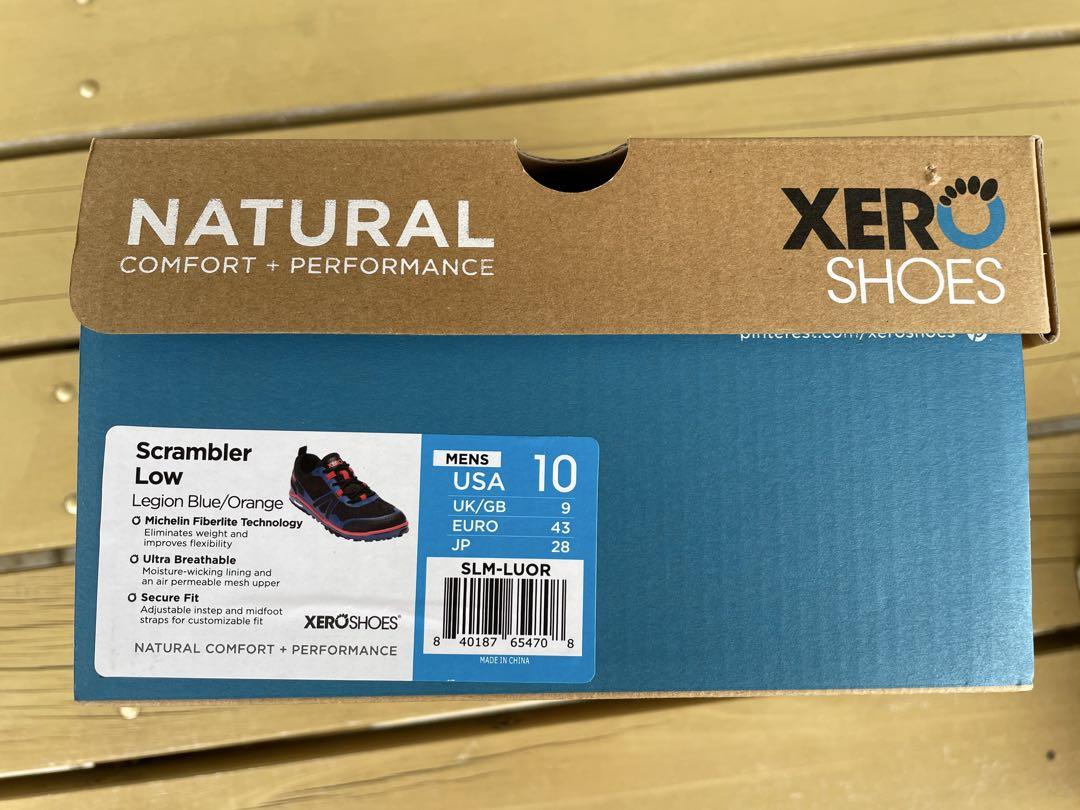 【28.0cm】XERO SHOES メンズ スクランブラー ロー シューズ