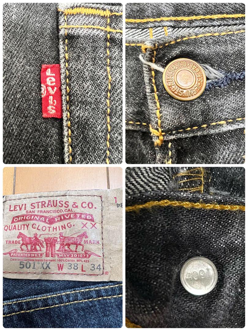 リーバイス Levi's 501XX ブラックデニムパンツ ジーンズ N41 【売れ筋