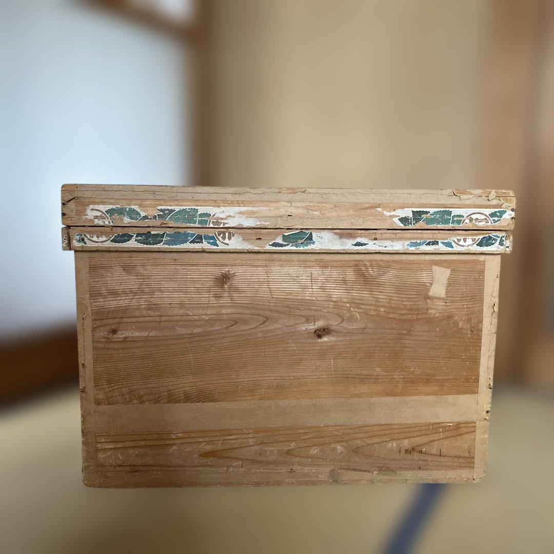 茶箱 昭和レトロ 大型茶箱 42K - メルカリ