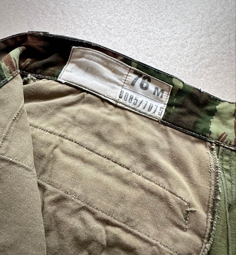70s フランス軍 M47 HBT リザードカモ トラウザーズ ビンテージ 70s フランス軍 M47 HBT リザードカモ トラウザーズ ビンテージ