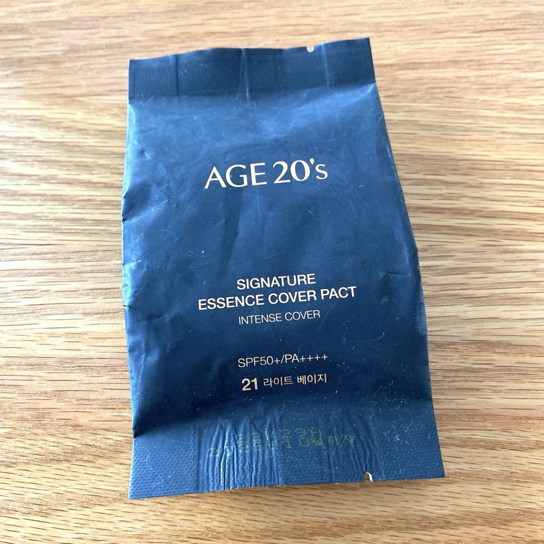♡age20\'s♡シグネチャーエッセンスカバーパクト♡リフィル♡21♡