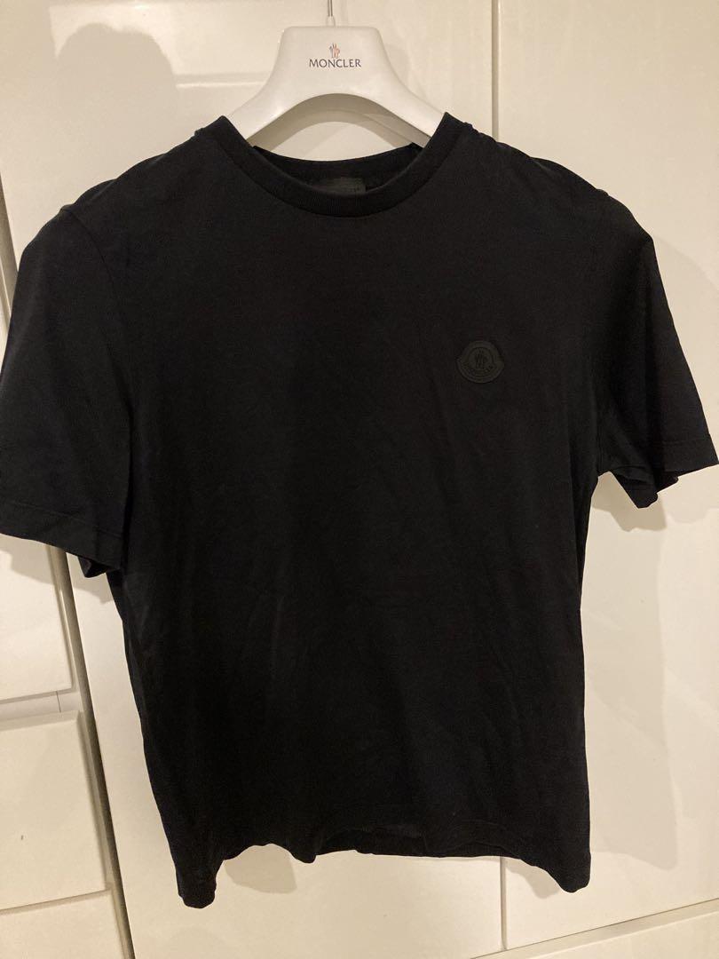 激安　美品】サイズS モンクレール 半袖Tシャツ　ブラック　黒　マウレス