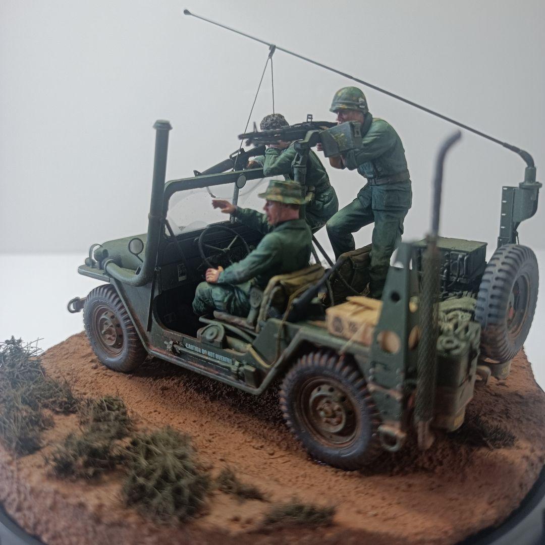 1/35　タミヤ　M151A1　ベトナム戦争　完成品