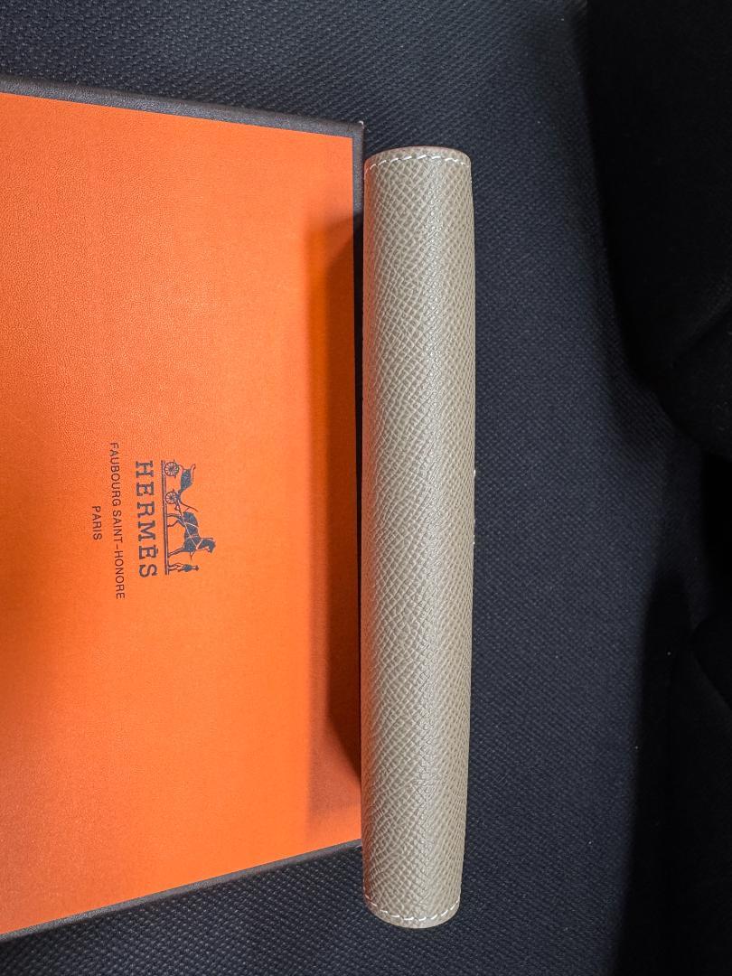 ベアンスフレ 長財布 B刻 エトゥープ シルバー金具
