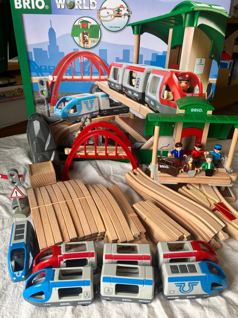 BRIO（ブリオ）　イマジナリウム　HAPE 木製レールセット