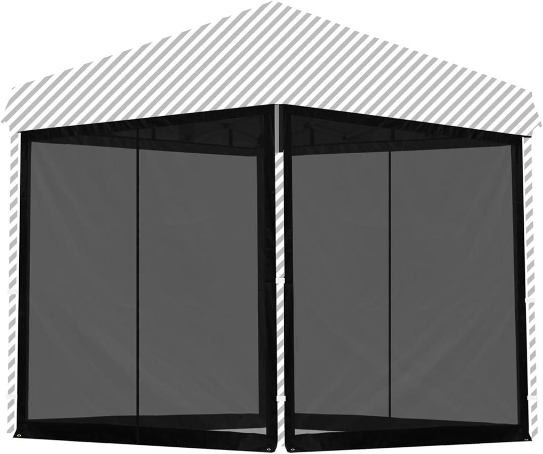 FIELDOOR タープテント専用バグガード 2.5m用 メッシュスクリーン