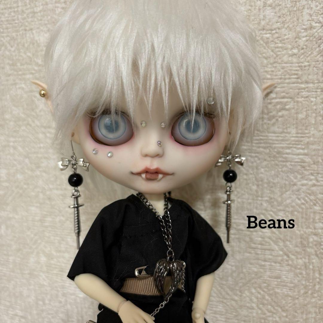 アイシードールカスタム 男の子 ♡ 白肌・ホワイト ♡ 耳は選んでね❣️ 画像10