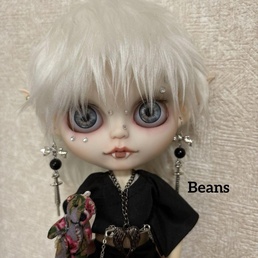 アイシードールカスタム 男の子 ♡ 白肌・ホワイト ♡ 耳は選んでね❣️ 画像12