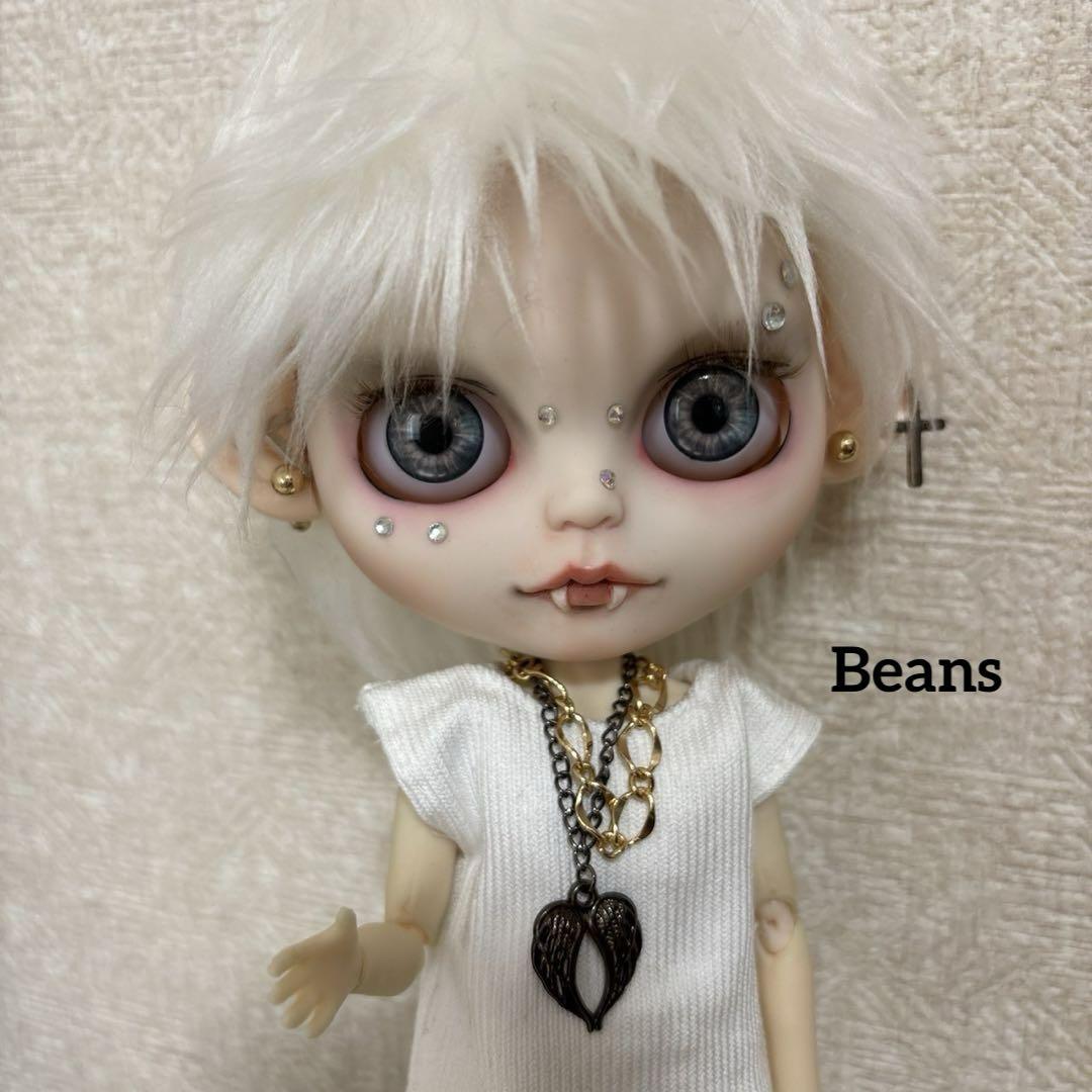 アイシードールカスタム 男の子 ♡ 白肌・ホワイト ♡ 耳は選んでね❣️ 画像2