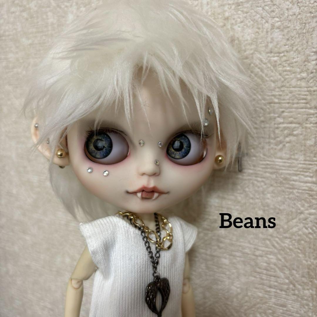アイシードールカスタム 男の子 ♡ 白肌・ホワイト ♡ 耳は選んでね❣️ 画像3