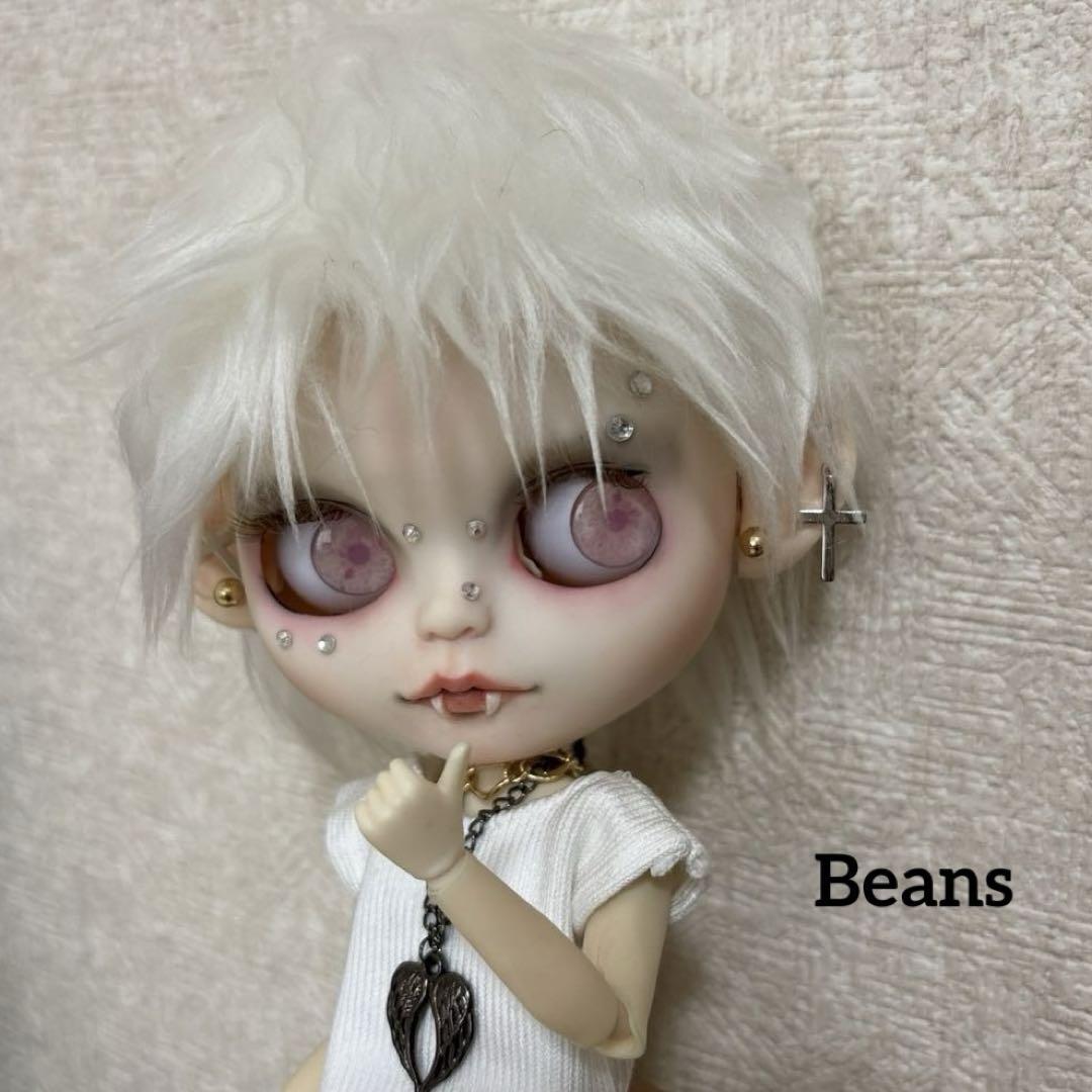 アイシードールカスタム 男の子 ♡ 白肌・ホワイト ♡ 耳は選んでね❣️ 画像5