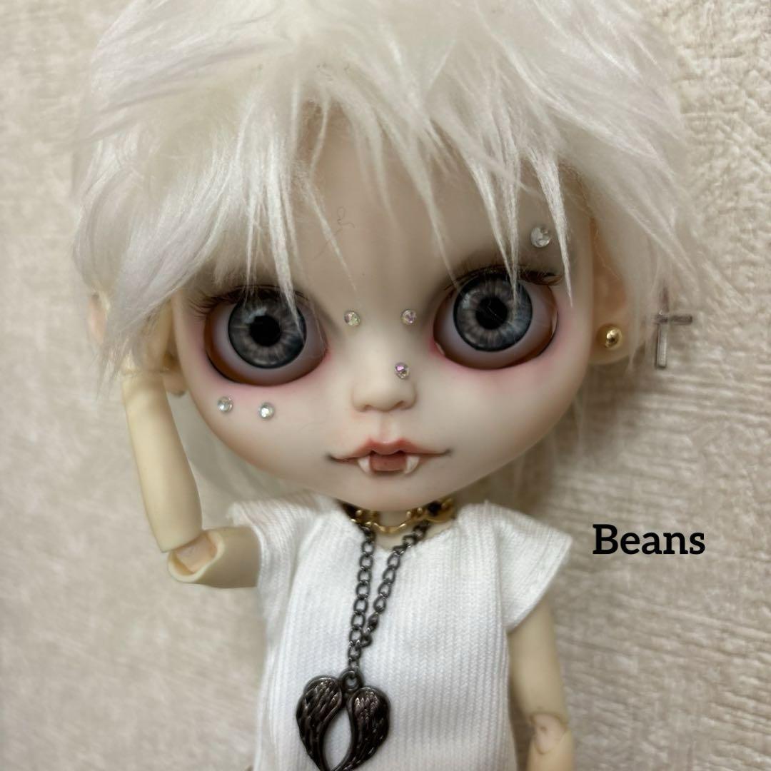 アイシードールカスタム 男の子 ♡ 白肌・ホワイト ♡ 耳は選んでね❣️ 画像6