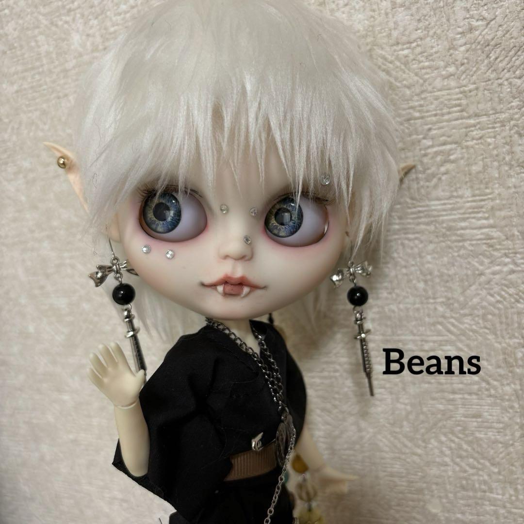 アイシードールカスタム 男の子 ♡ 白肌・ホワイト ♡ 耳は選んでね❣️ 画像9