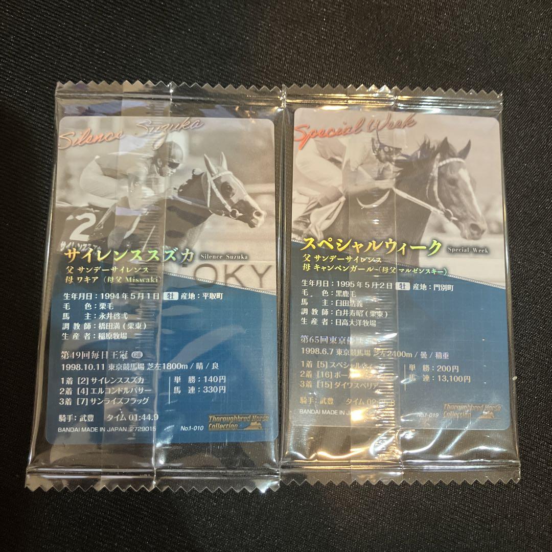 サラブレットの絵　芦毛の馬　額入り　1点もの　サイン入り サラブレッドホースコレクション ツインウエハース スペシャル