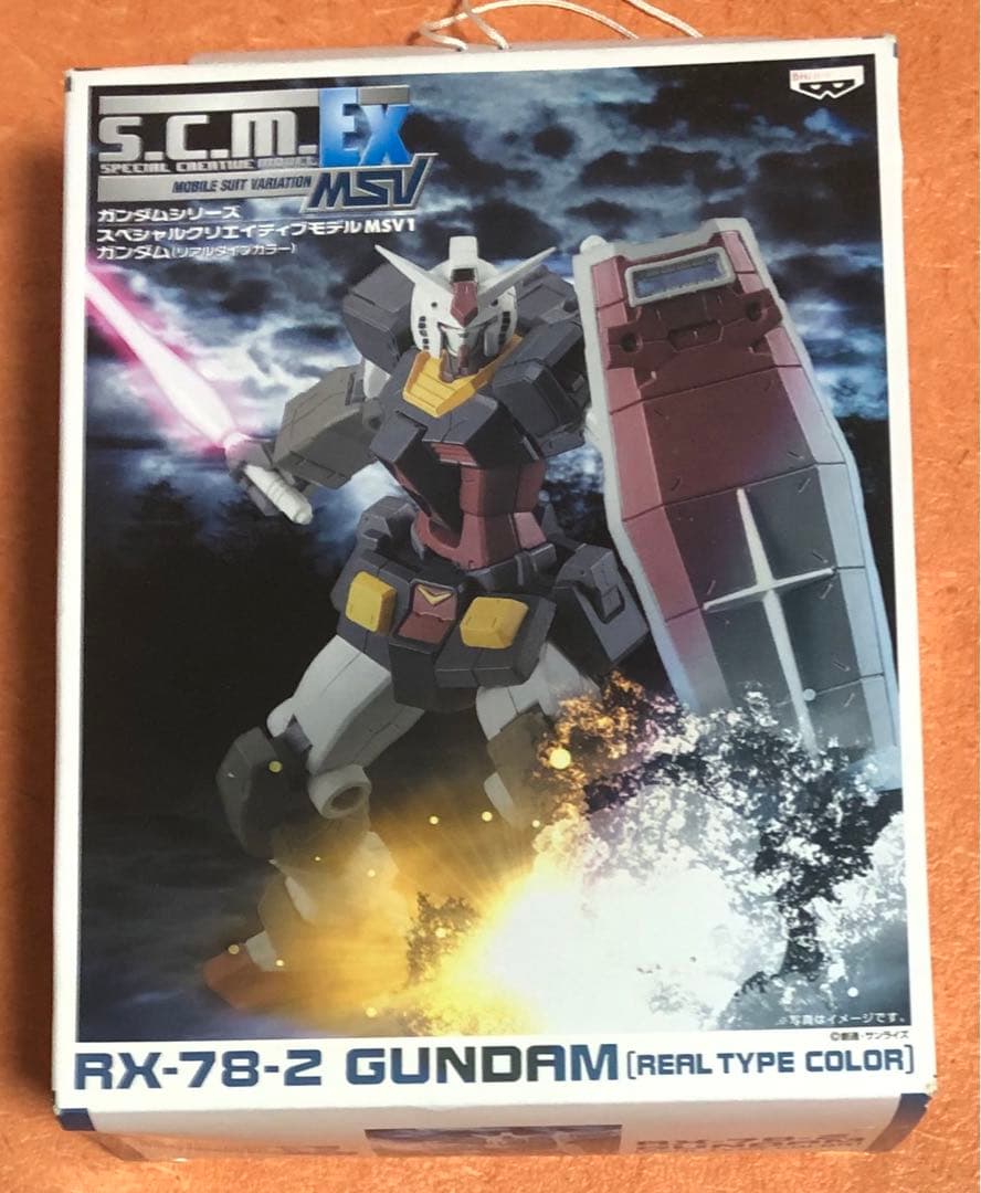 SCM-EX RX-78-2 ガンダム リアルタイプ BANPRESTO