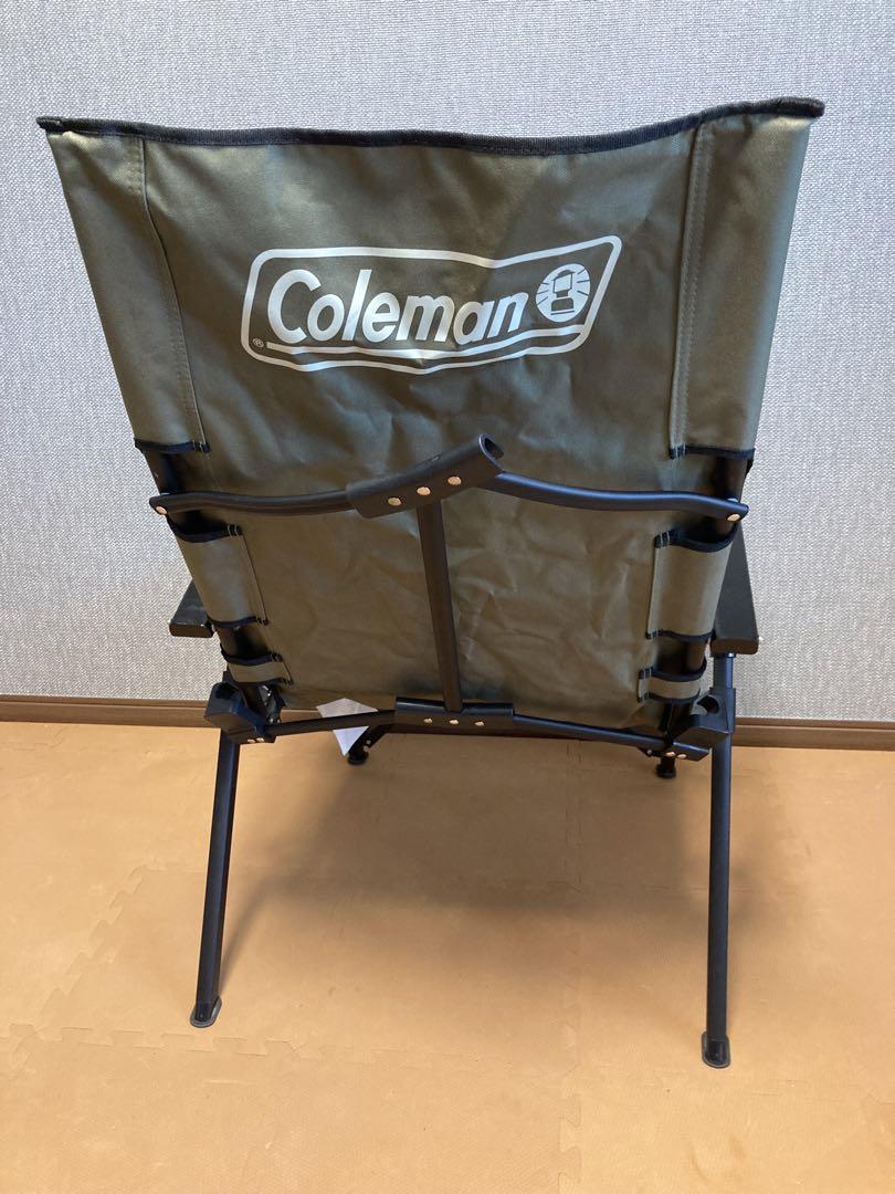 Coleman コールマンレイチェア　オリーブ　3段階リクライニング