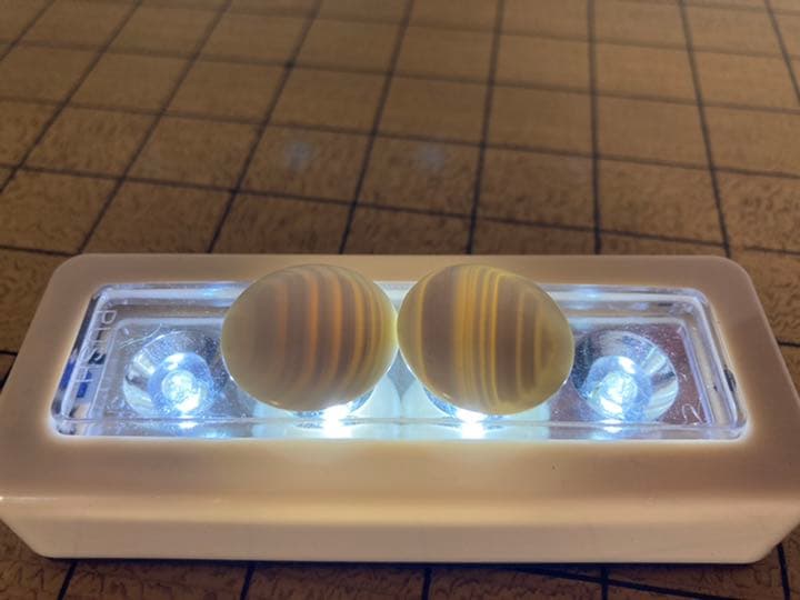 極厚碁盤 高級蛤/本那智碁石 セット