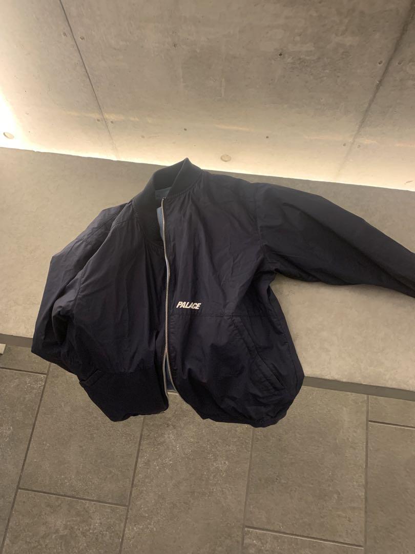 PALACE ナイロンジャケット 水色 ネイビー