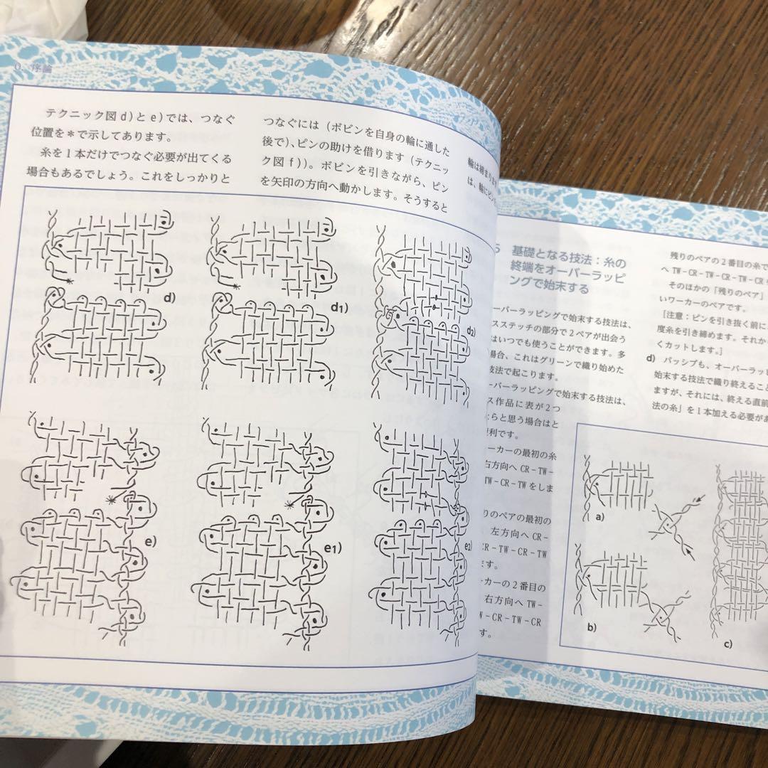 ボビンレース本 織り終わりの始まり - メルカリ