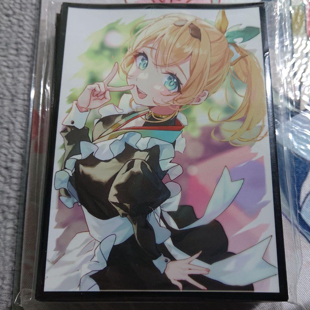 α1 ホロライブ メイド服&ピース 風真いろは スリーブ&プレイマット by α1 ホロライブ メイド服&ピース 風真いろは スリーブ&プレイマット by