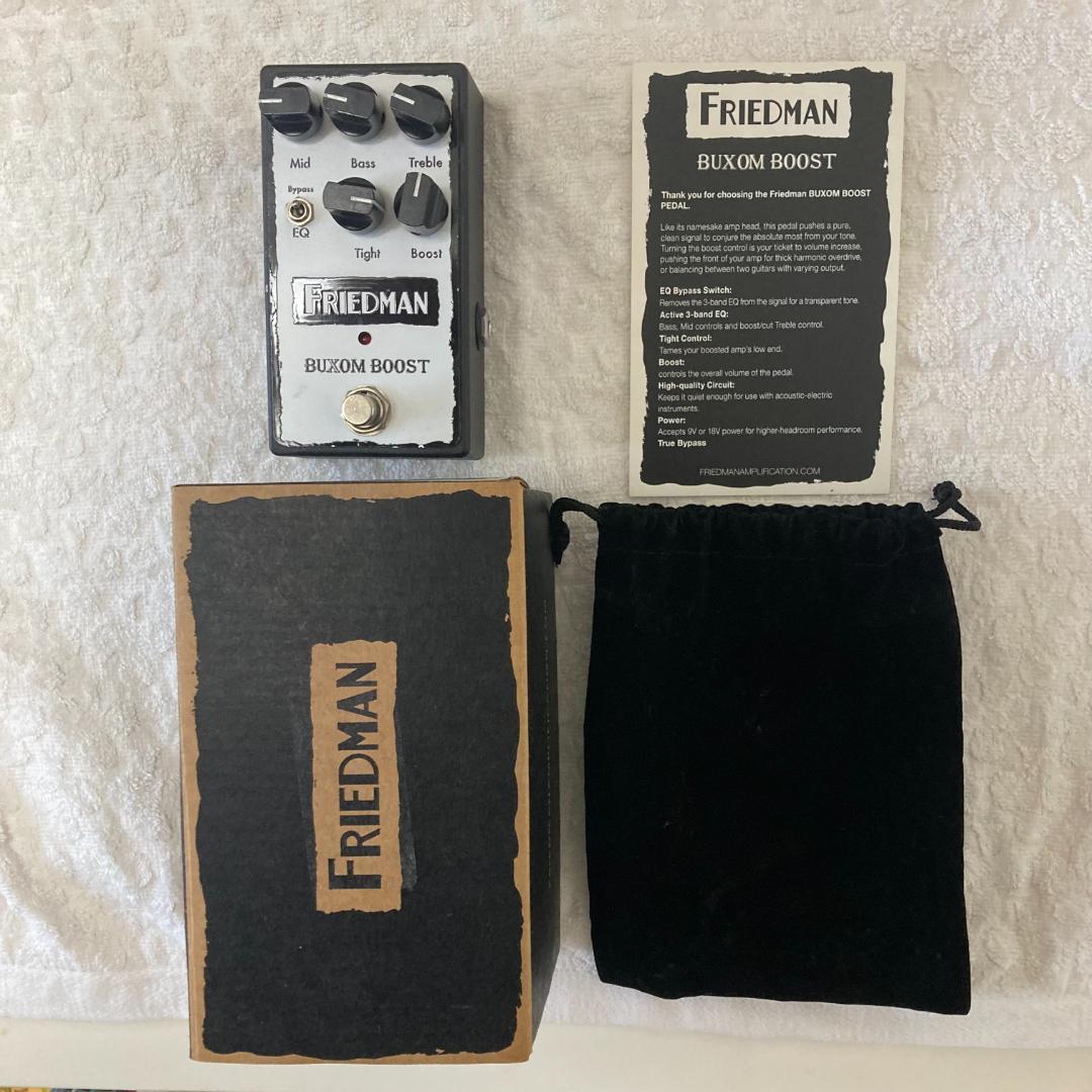 Friedman BUXOM BOOST ギターエフェクター
