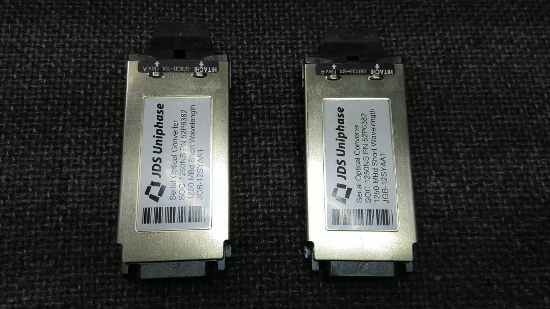 1250MBd 短波長 シリアル光コンバータ JDSユニフェーズ