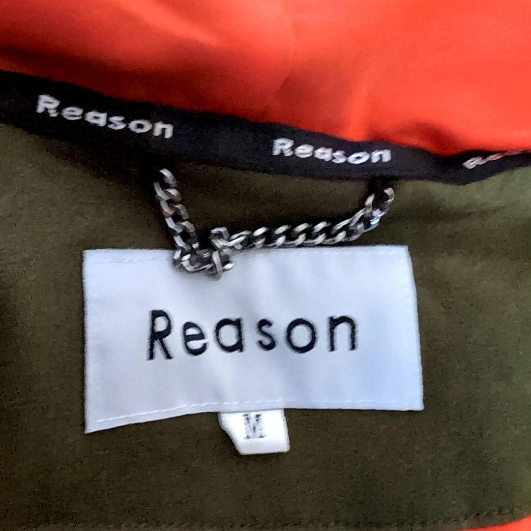 dz27 Reason パッチ付きミリタリージャケット メンズM