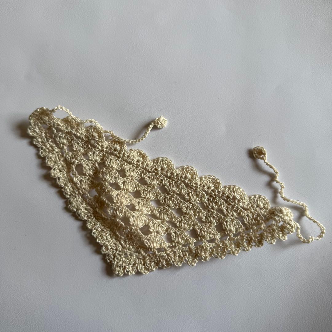 sold バブーシュカ ドール用 オフホワイト sold バブーシュカ ドール用 オフホワイト